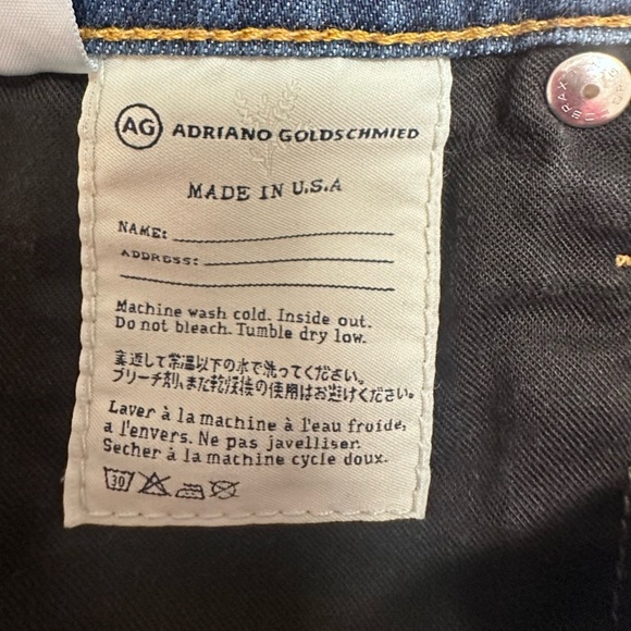 AG Adriano Goldschmied Women's Jeans The Stilt Cigarette Leg Skinny Ankle 26R - Picture 15 of 16